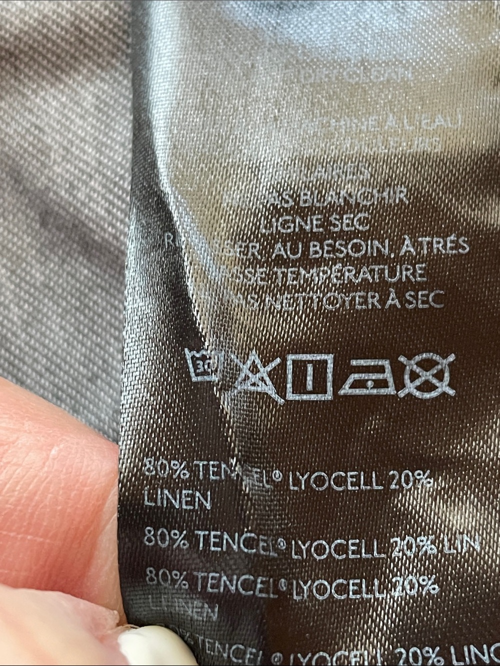 NWT’s Anthropologie Pilcro Cargo Baggy Black Linen Convertible Pants Size XL - Picture 15 of 15